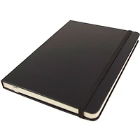JAM Paper Medium Hardcover Notebook with Elastic Band
