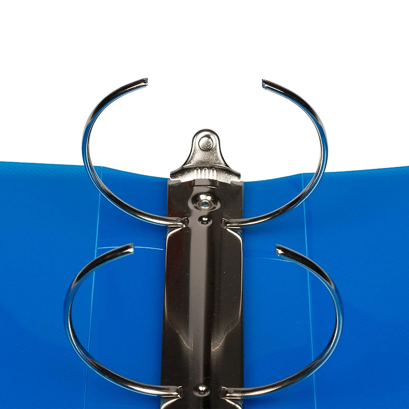 JAM Paper 3" Glass Twill Plastic 3-Ring Binder