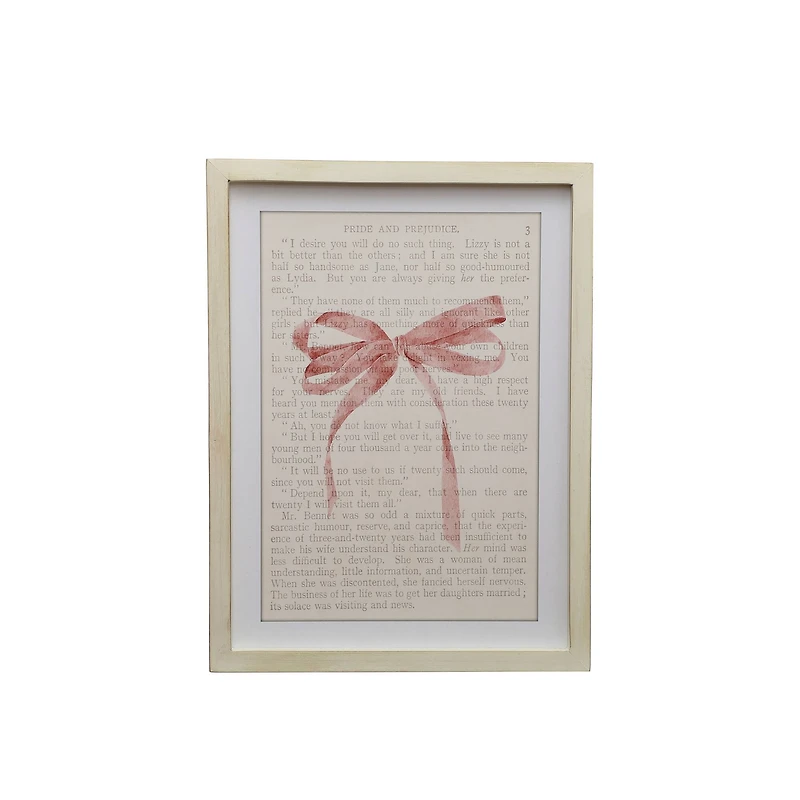 15.75" Pride & Prejudice Excerpt Wall Décor by Ashland®