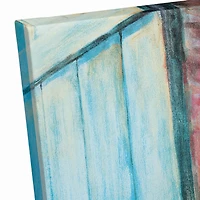 Bright Windowboxes Canvas Wall Art