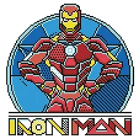 Camelot® Dots Iron Man Armoury Diamond Painting Kit