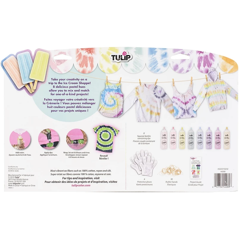 Tulip® Ice Cream Shoppe Tie-Dye Kit