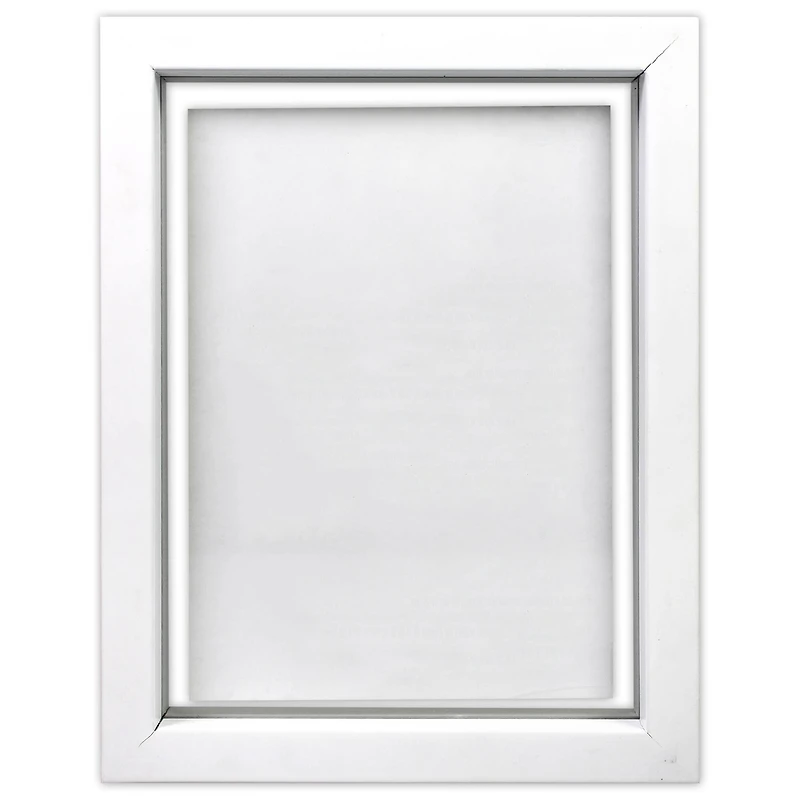 Expressions™ 6" x 8" White Float Frame by Studio Décor®