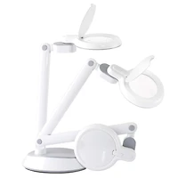 Ottlite Space-Saving LED Magnifier Desk Lamp