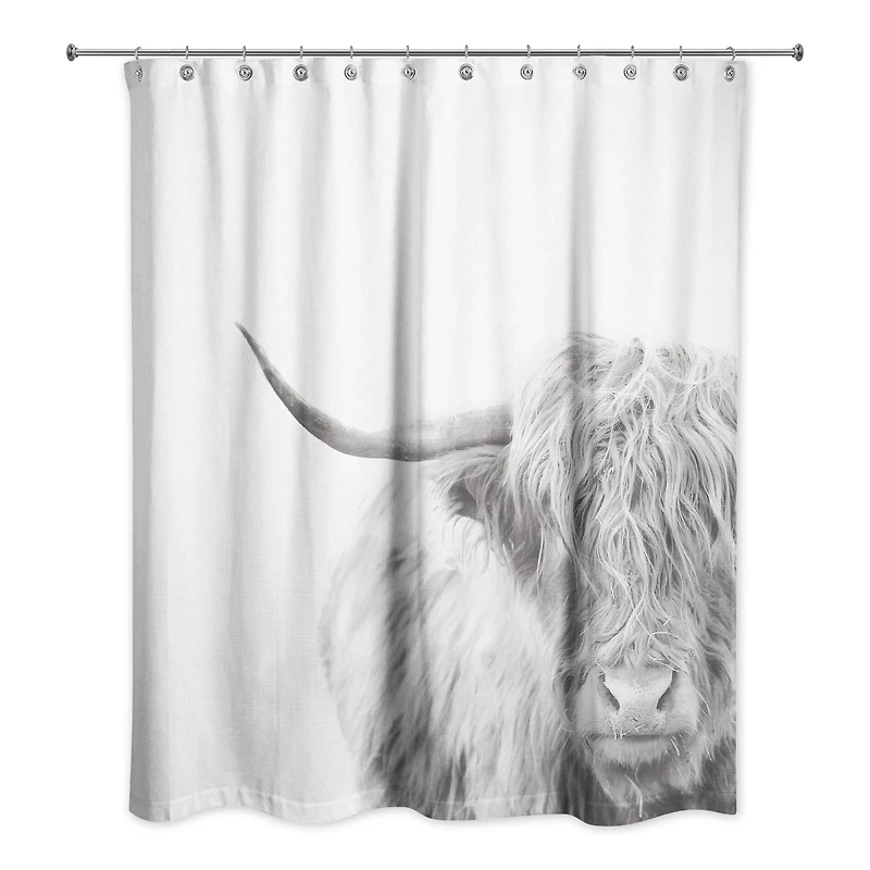 Highland Cow 71" x 74" Shower Curtain