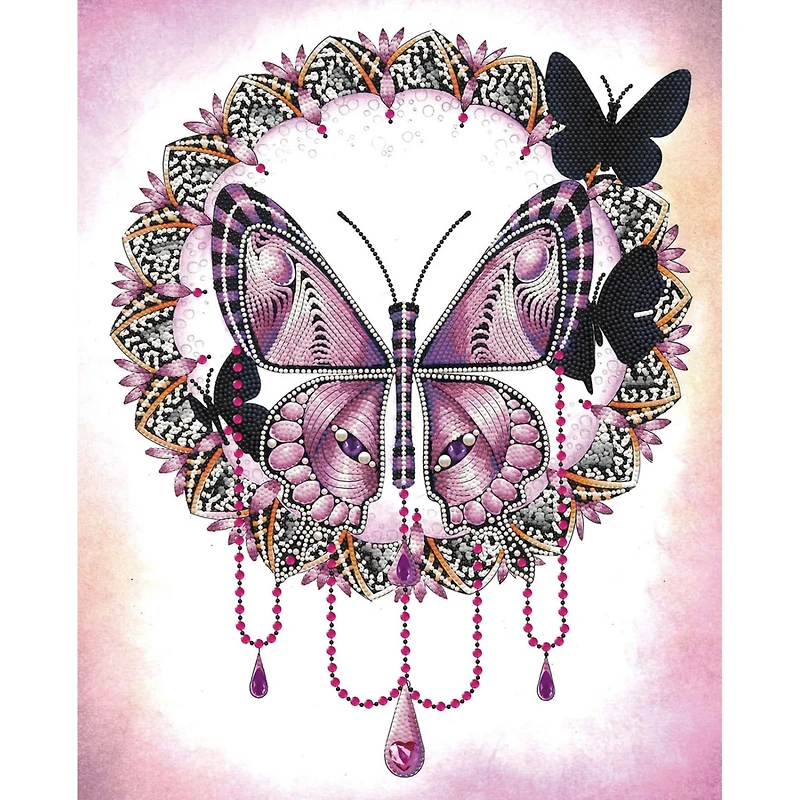 Diamond Dotz® Intermediate Butterfly Art Diamond Facet Art Kit