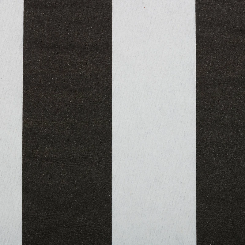 JAM Paper Black Stripe Medium Lunch Napkins, 16ct.
