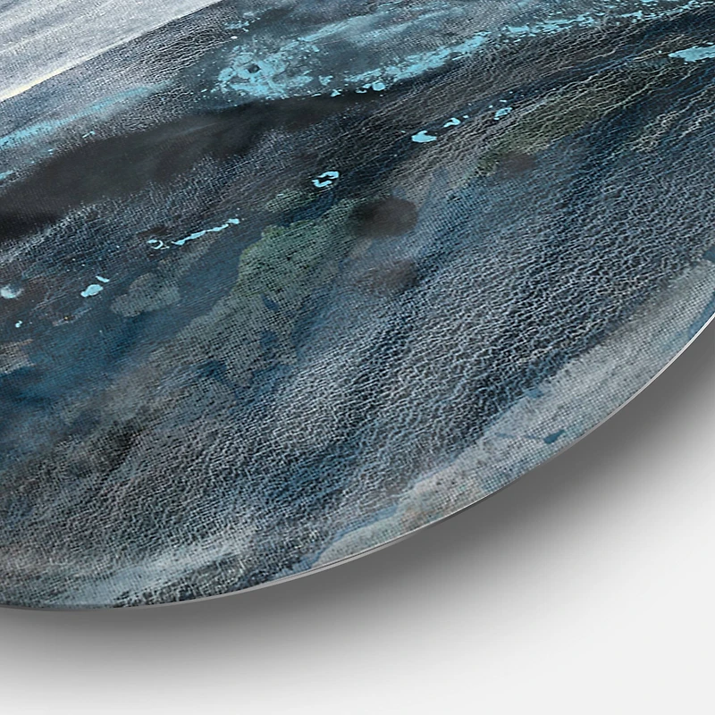 Designart - Splash Blue Indigo