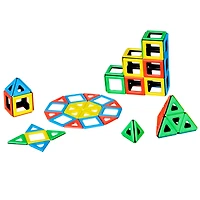 Polydron® Magnetic Squares & Triangles Class Set, 96ct.