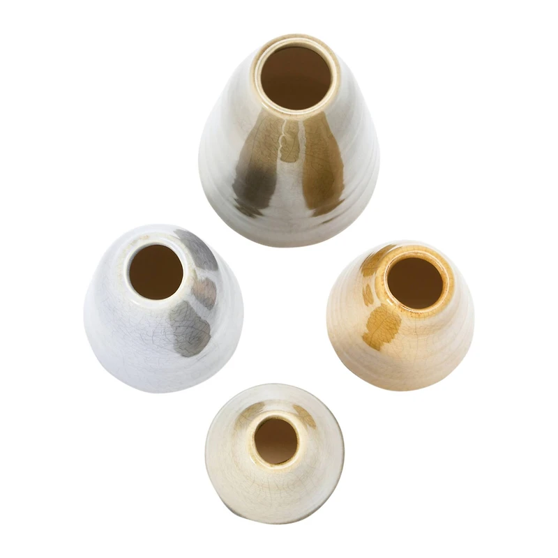 Hello Honey® Decorative Conical Stoneware Vase Set