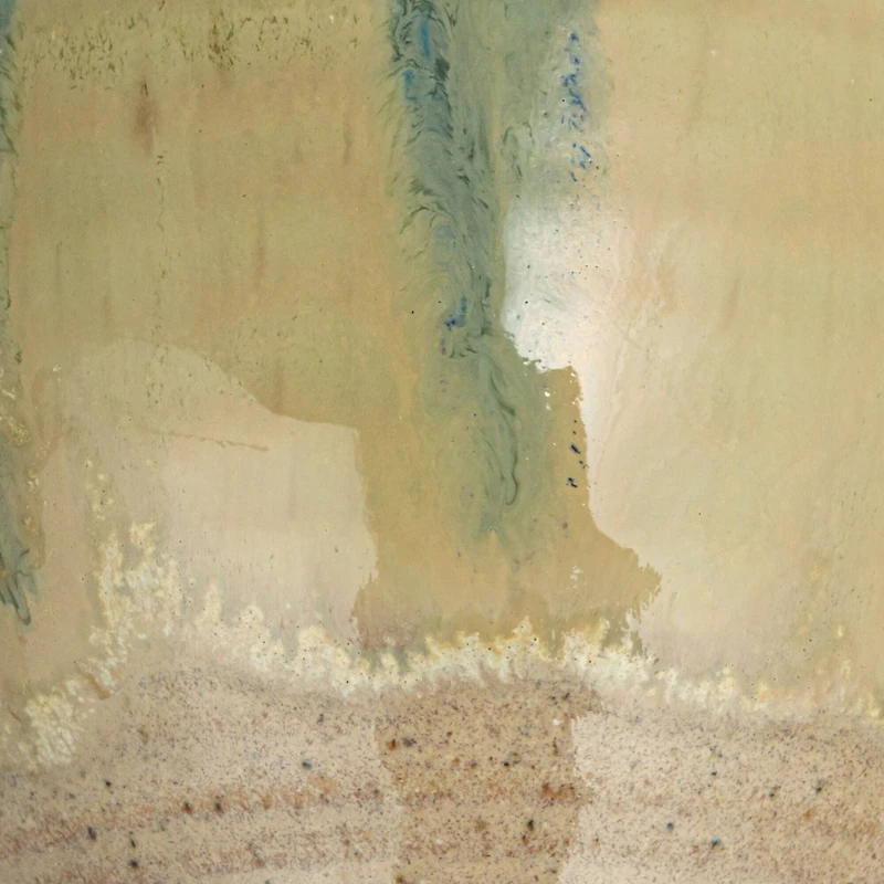 Hello Honey® 12oz. Green & Blue Geometric Stoneware Mug Set