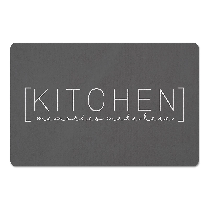 Kitchen Memories Made Here 18" x 27" Floor Mat
