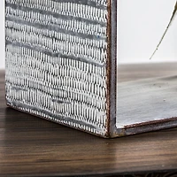 White Cathedral Arch Rustic Hanging Wall Shelf & Rack