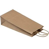 JAM Paper Kraft Paper Wine Gift Bag, 100ct.