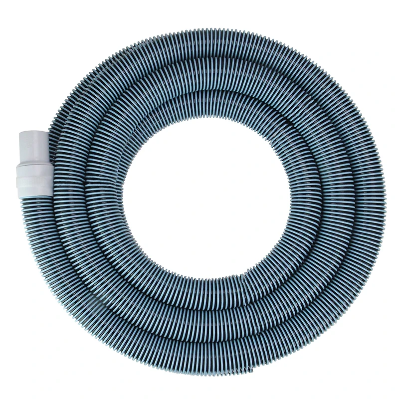 Pool Central 25ft. x 1.5" Blue & Black Extruded EVA In Ground Swimming Pool Vacuum Hose