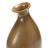 Hello Honey® 10" Speckled Reactive Glaze Organic Shaped Stoneware Vase