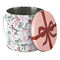 5.75" Bow Tin Canister with Handle by Makery™