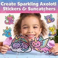 Creativity for Kids® Big Gem Diamond Painting Axolotl