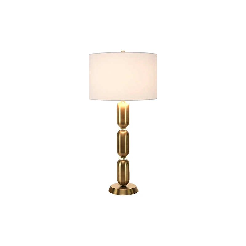 Hello Honey® 33" Metal Table Lamp with Glass Middle