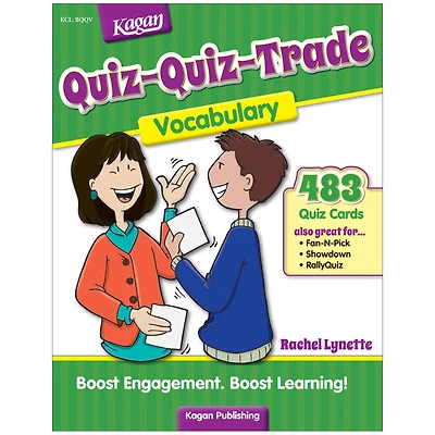 Kagan Publishing Quiz-Quiz-Trade Vocabulary