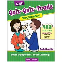 Kagan Publishing Quiz-Quiz-Trade Vocabulary