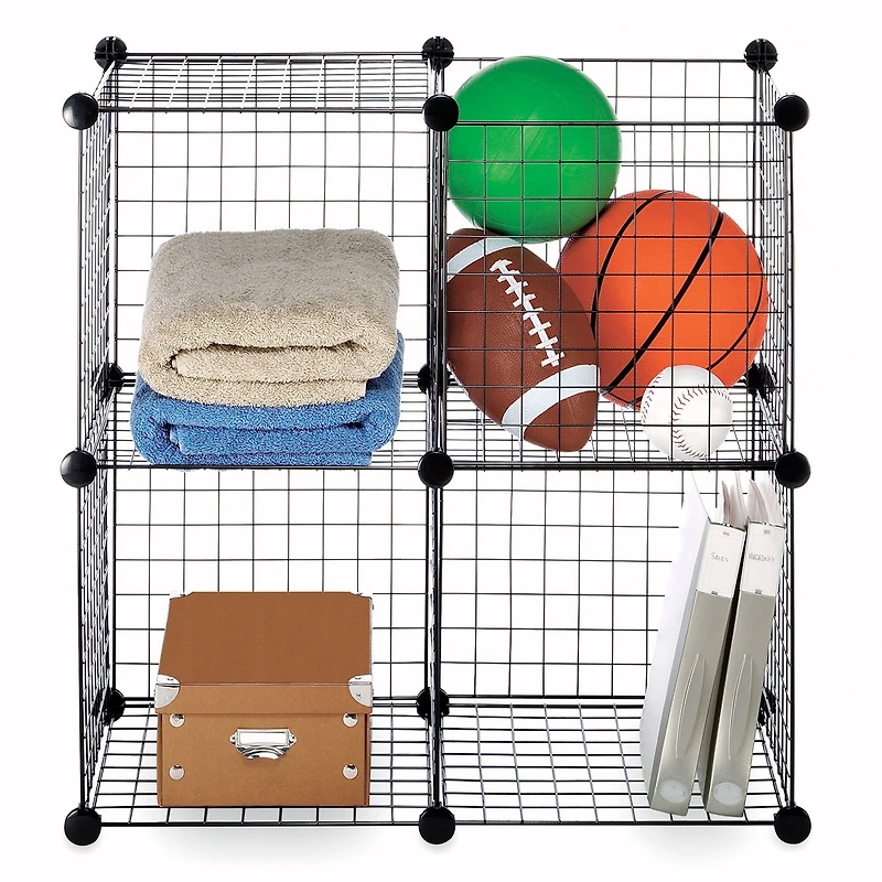 Whitmor Wire Storage Cubes Set