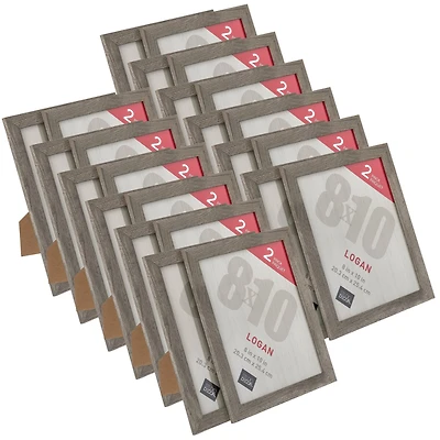 12 Packs: 2 ct. (24 total) Wood 8" x 10" Tabletop Frames