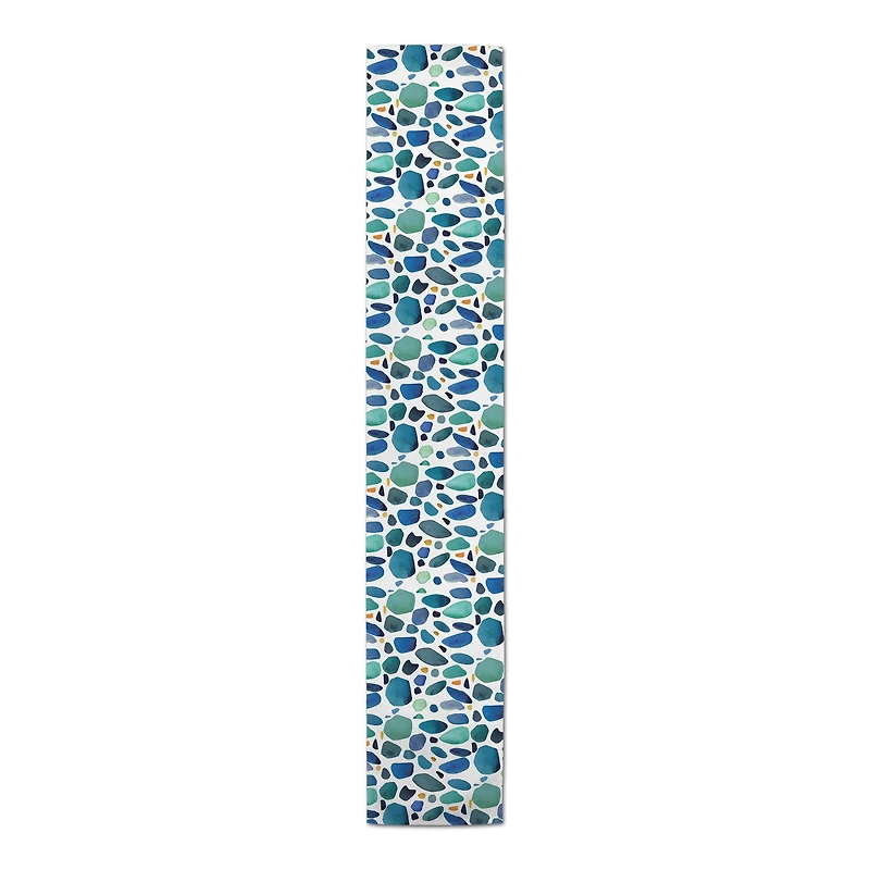 Sea Glass Twill Table Runner