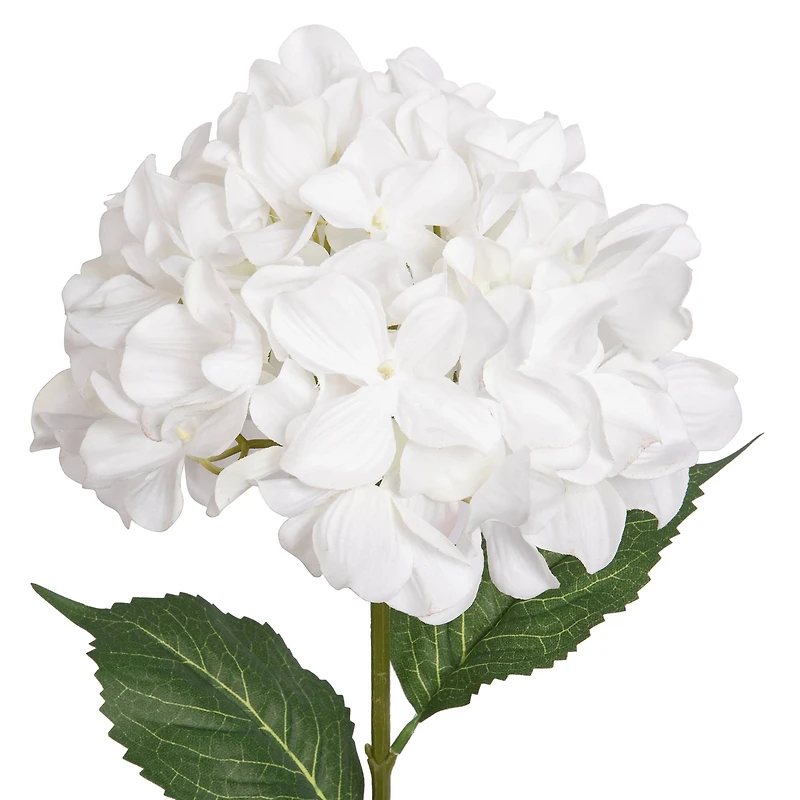 28.5" White Hydrangea Real Touch Stem by Ashland®