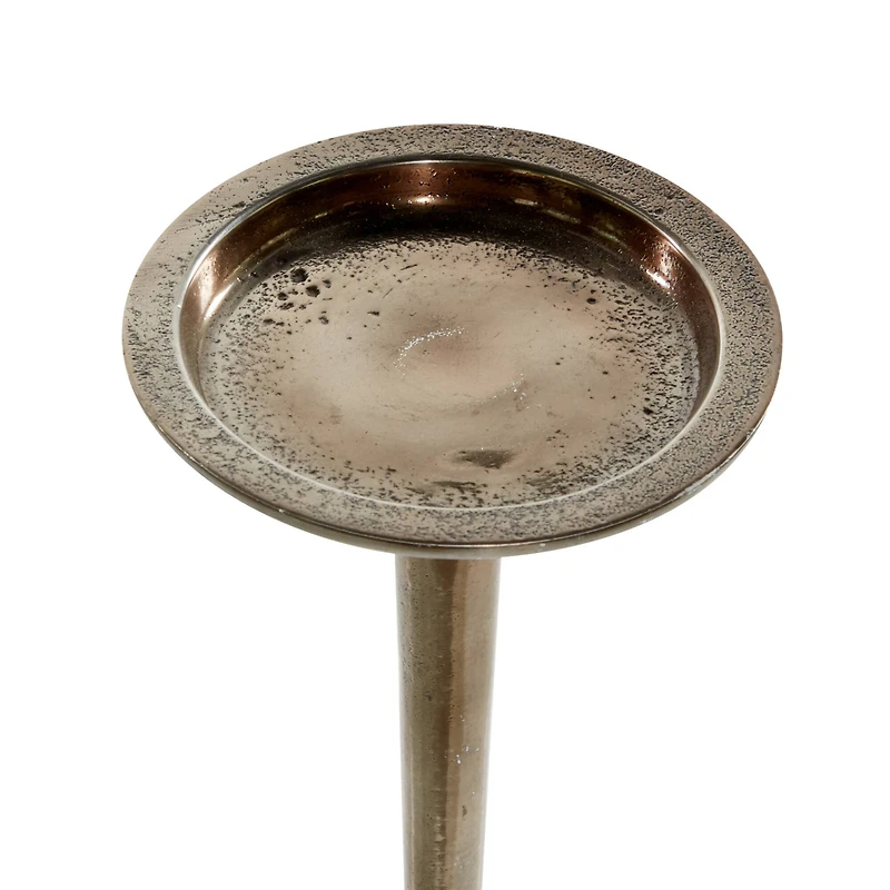 Aluminum Modern Candle Holder Set