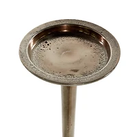 Aluminum Modern Candle Holder Set