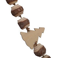 6ft. Wood Trees Garland by Ashland®