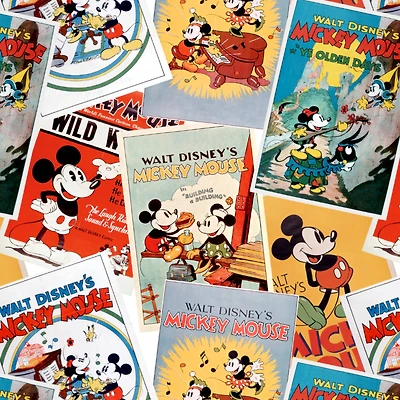 Disney® Mickey Mouse Poster Pack Cotton Fabric