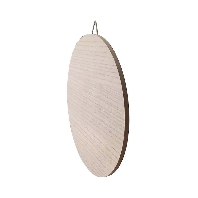 12" Unfinished Round Plaque by Make Market®