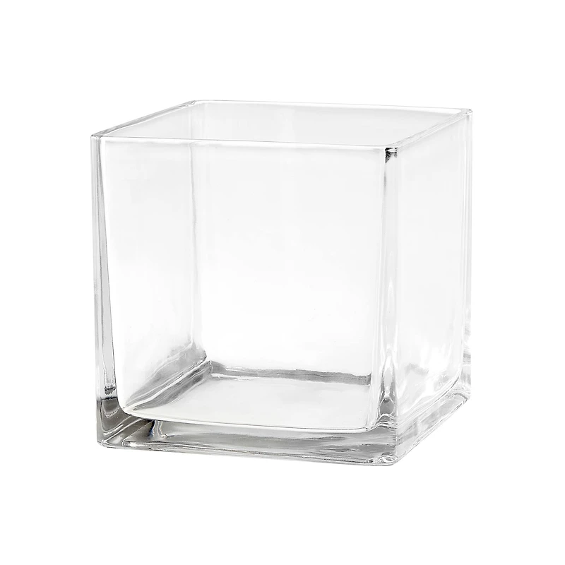 6" Square Glass Vase by Ashland®