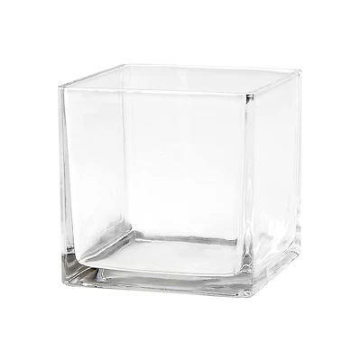 6" Square Glass Vase by Ashland®