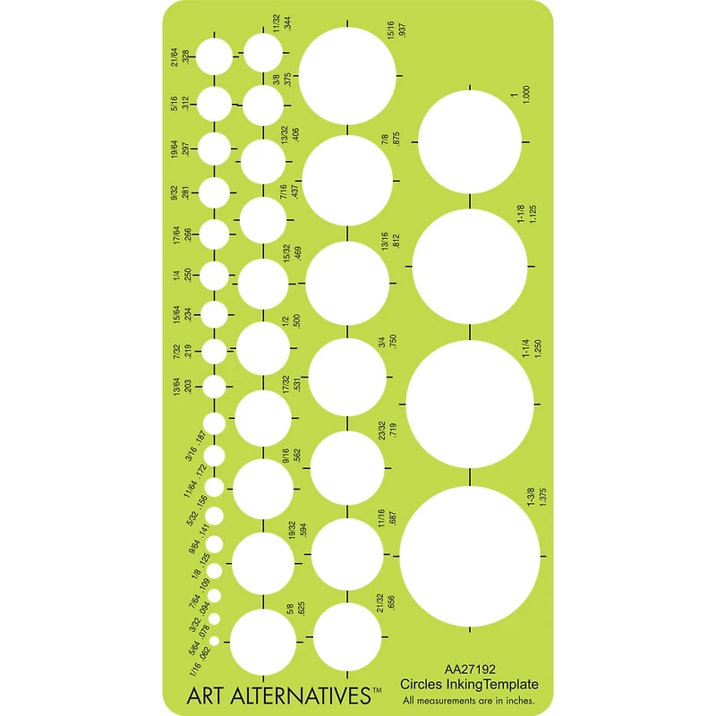 Art Alternatives Professional Circle Template