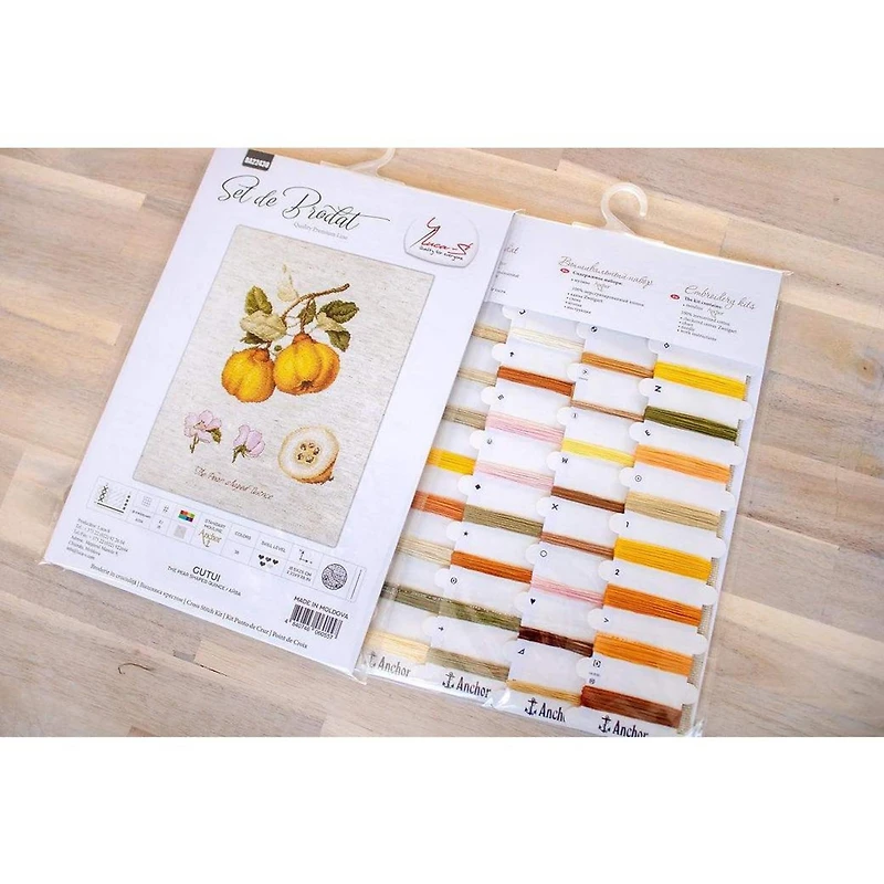Luca-s The Pear Shaped Quince Counted Cross Stitch Kit