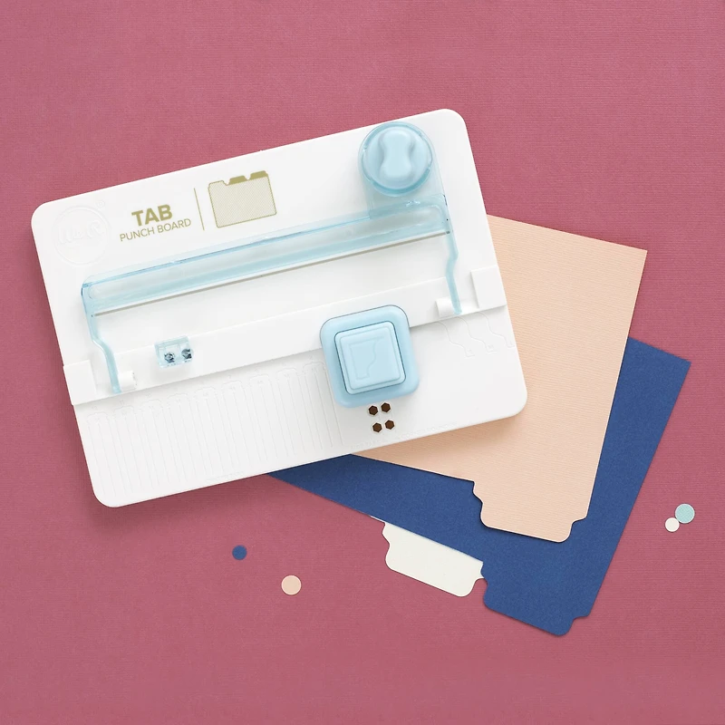 We R Memory Keepers® Tab Punch Board, 8.51" x 9.26