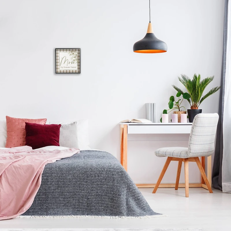 Stupell Industries Mom My Forever Friend Framed Giclee Art