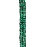 Green Reconstituted Stone Heishi Beads by Bead Landing