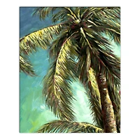 Traditional Palm 16" x 20" Canvas Wall Art