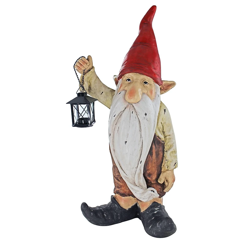 25" Wheezer Santa's Keeper of the Light Holiday Gnome Statue