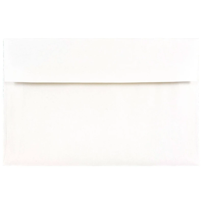 JAM Paper A10 Silver Foil Lined Invitation Envelopes