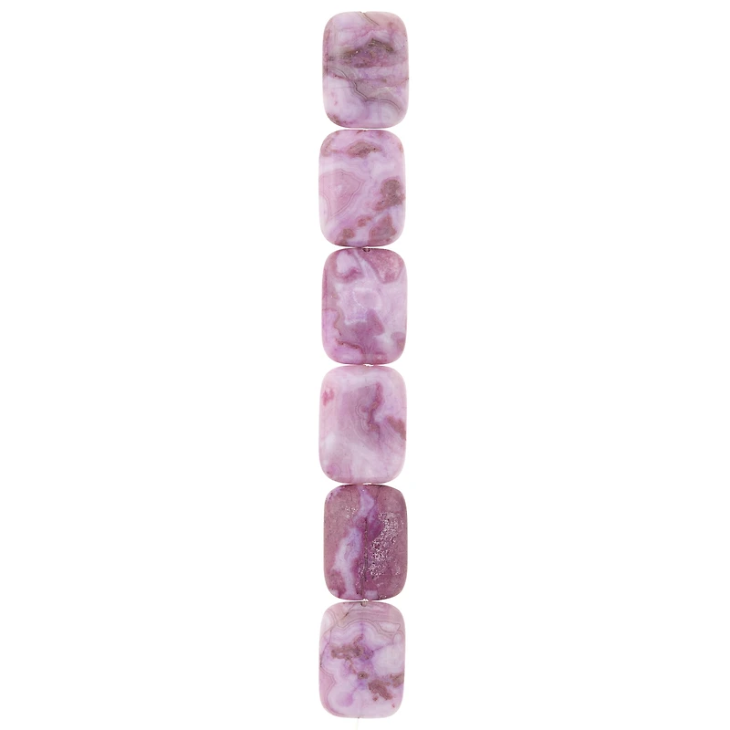 Amethyst Ocean Rectangle Beads, 22mm by Bead Landing™