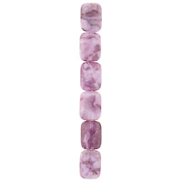Amethyst Ocean Rectangle Beads, 22mm by Bead Landing™