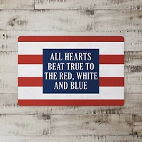 All Hearts Beat True Floor Mat, 18" x 27"