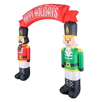 Airflowz™ 8ft. Inflatable Nutcrackers Archway