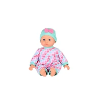 Dream Collection 14" Twin Doll Stroller with 2 Dolls