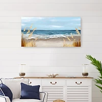 Lumaprints Untouched Beach Grass Canvas Giclée